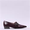 Hispanitas Ginebra 2 Strap Loafer - Bordeaux Leather